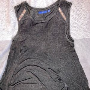 Dressy sleeveless top. Black. Size L. Like new.